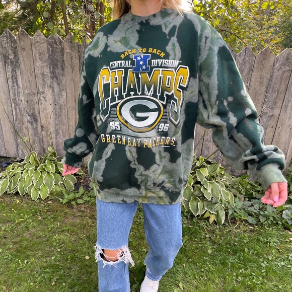 Vintage Green Bay Packers Football Superbowl 90s champs custom 1 of 1 - Picture 1 of 8